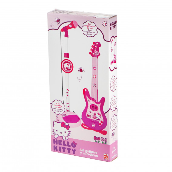 Детски комплект китара и микрофон Хелоу кити Hello Kitty 77924 2