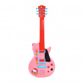 Комплект електронна китара и микрофон Hello Kitty 77939 3