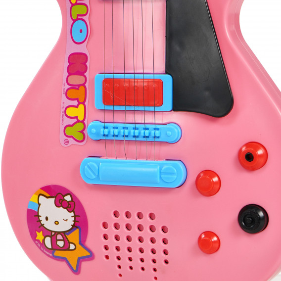 Комплект електронна китара и микрофон Hello Kitty 77941 5