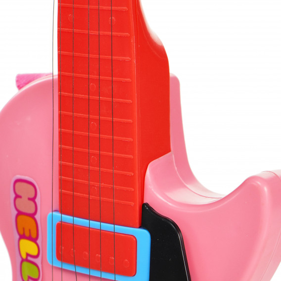 Комплект електронна китара и микрофон Hello Kitty 77942 6