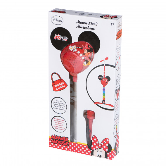 Детски микрофон със стойка Мини Маус Minnie Mouse 77989 2