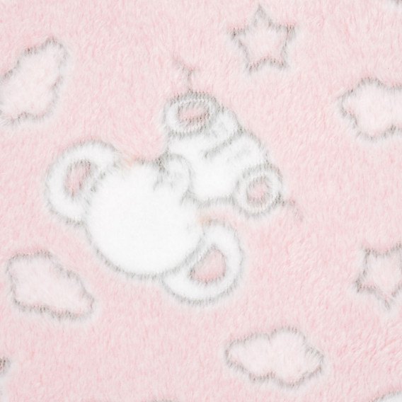 Бебешко одеяло розово- "little elephants", цвят: Розов Inter Baby 78076 4