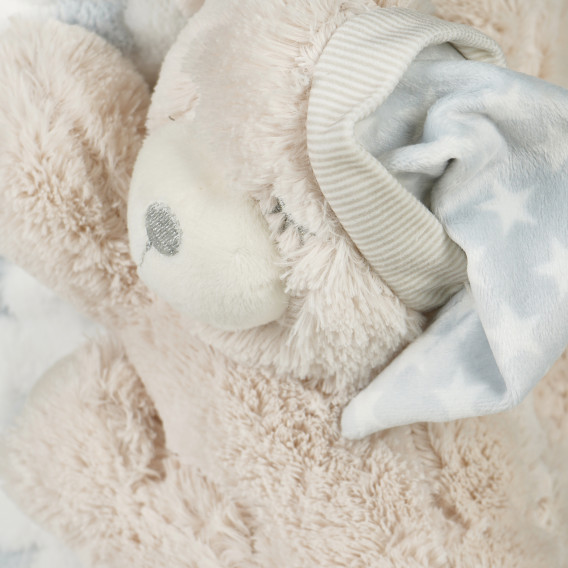 Бебешко одеяло с играчка- бежово Inter Baby 78084 7