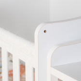 Бебешко креватче, Деси Макси с подвижна решетка с шкафчета Dizain Baby 78132 8