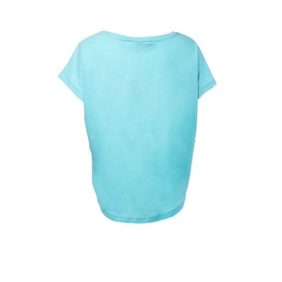 Тениска тип прилеп за момиче, синя OVS 7846 2