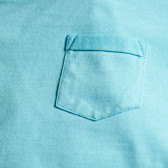Тениска тип прилеп за момиче, синя OVS 7847 3