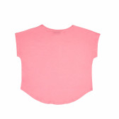 Тениска тип прилеп за момиче, розова OVS 7849 2