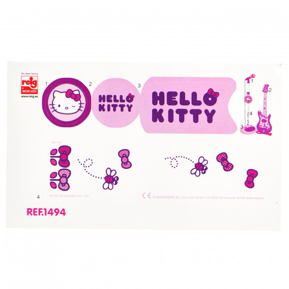 Детски комплект китара и микрофон Хелоу кити Hello Kitty 78698 22