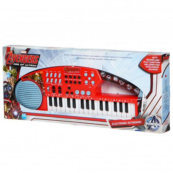 Електронно пиано Отмъстителите с 32 клавиша Avengers 78739 7