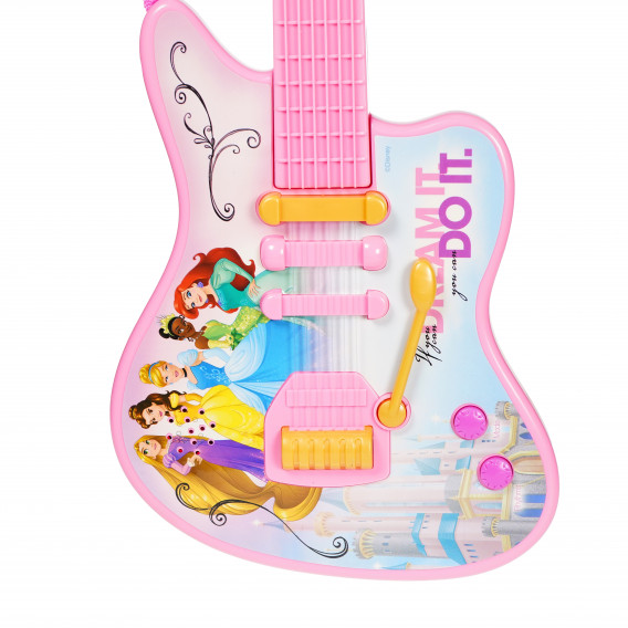 Детска електронна китара с микрофон - Принцесите Disney Princess 78784 10