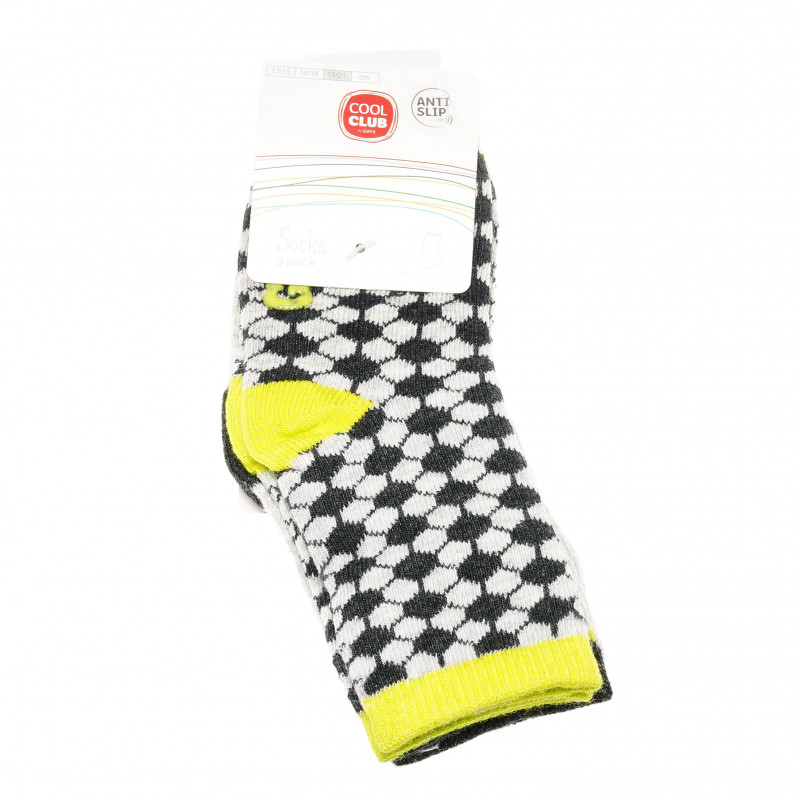 Комплект чорапи за момче с футболни мотиви  79004