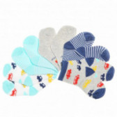 Комплект чорапи за момче с колички или райе Cool club 79027 2