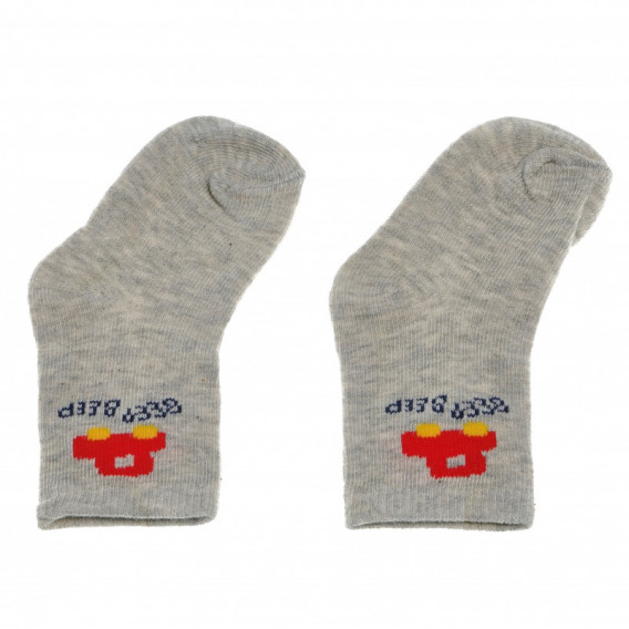 Комплект чорапи за момче с колички или райе Cool club 79030 5