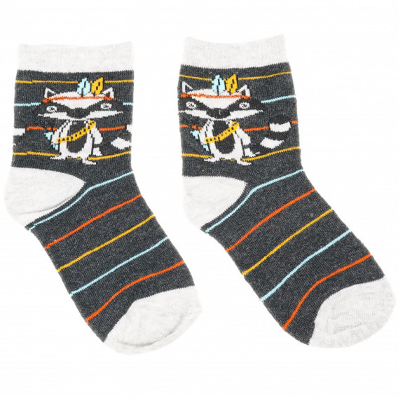Комплект чорапи за момче с картинки или райе Cool club 79041 4