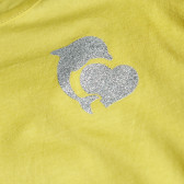 Тениска с щампа делфин и сърце за момиче OVS 7925 3