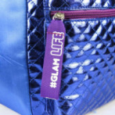 Синя ученическа раница за момиче с регулиращи презрамки LOL 80054 3