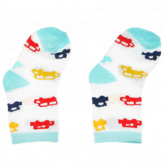 Комплект чорапи за момче с колички или райе Cool club 80234 19