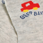 Комплект чорапи за момче с колички или райе Cool club 80236 21