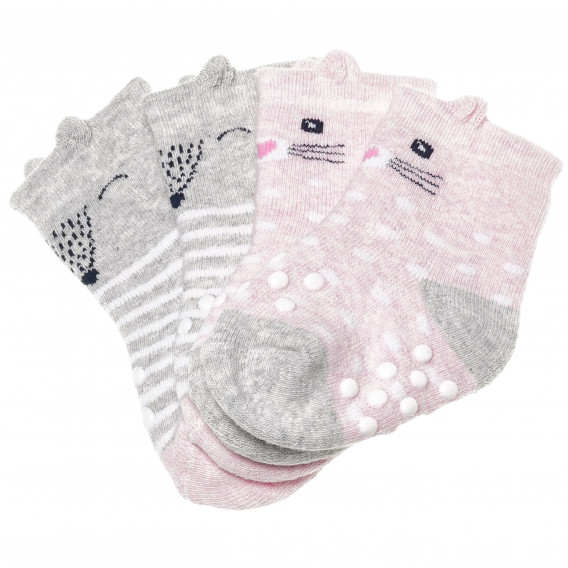 Комплект чорапи за бебе за момиче Cool club 80330 2