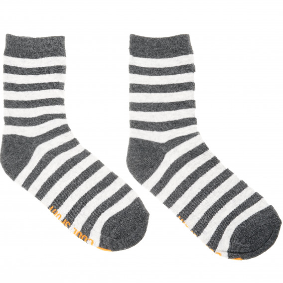Комплект чорапи за момче, черни,бели и райе Cool club 80360 6