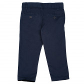 Памучни панталони с висока талия и странични джобове за момче Cool club 80624 2