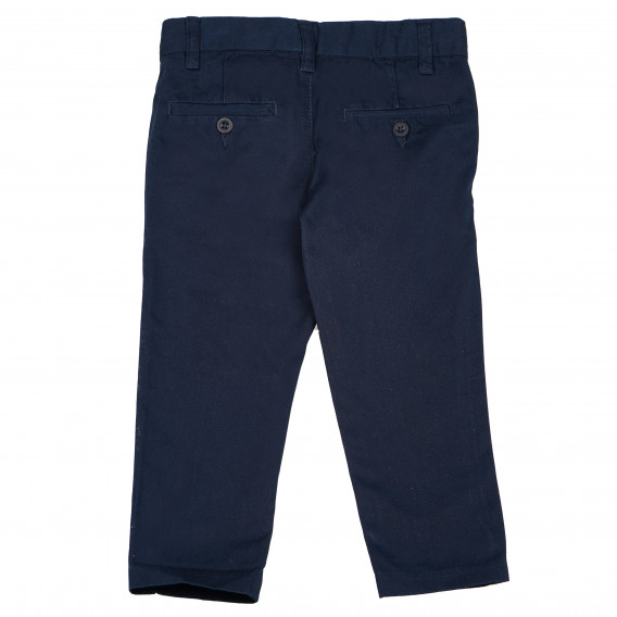 Памучни панталони с висока талия и странични джобове за момче Cool club 80624 2