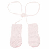 Плетени ръкавици с един пръст, розови Cool club 80700 2