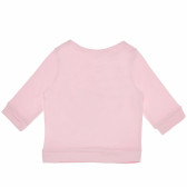 Памучна блуза с дълъг ръкав за бебе за момиче Cool club 80763 2