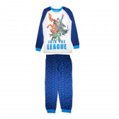 памучна пижама от две части за момче с цветен принт на супергерои Cool club 80990 