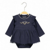Памучна рокля Blue seven - боди за бебе за момиче BLUE SEVEN 81477 
