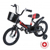 Детски велосипед ANAIS 14, черен ZIZITO 81902 