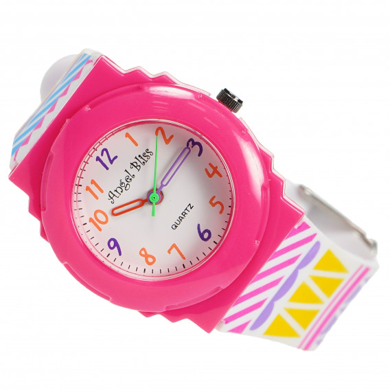 Спортен часовник за момиче тъмно розов ANGEL BLISS 82210 2