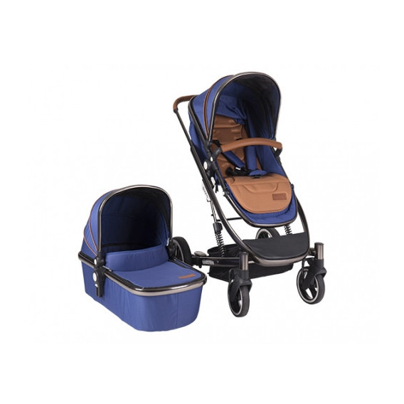 Комбинирана детска количка 2 в 1 Divaina True Blue Kikkaboo 8230 