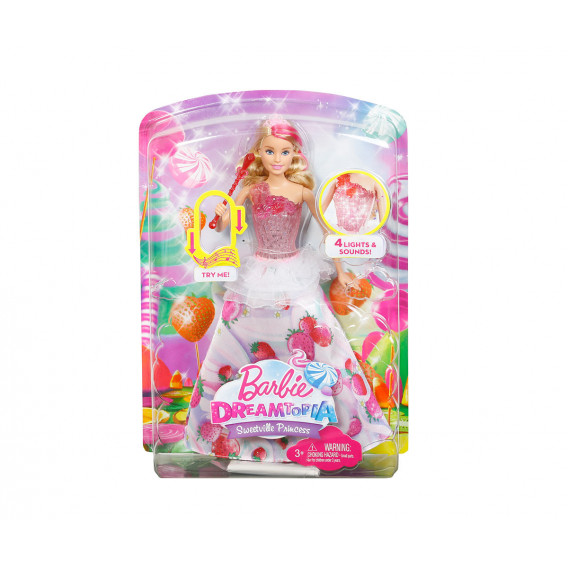 Кукла - музикална принцеса със светлини от сладкото кралство Barbie 8279 