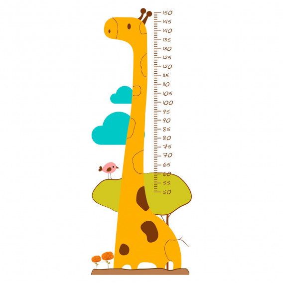 Стикер жираф за измерване на височина Mycey 82850 