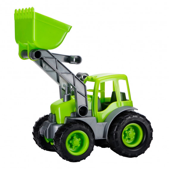 Булдозер - зелен, Building machines Mochtoys 83050 4