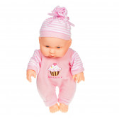 Кукла бебе с дрешка и шапчица Dino Toys 83266 3