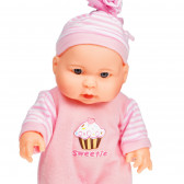 Кукла бебе с дрешка и шапчица Dino Toys 83268 5