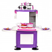 Кухненски сет- 78 см със странични масички, лилав Mochtoys 83584 3