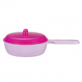 Кухненски сет- 78 см със странични масички, лилав Mochtoys 83592 10