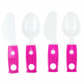 Кухненски сет- 78 см със странични масички, лилав Mochtoys 83595 13