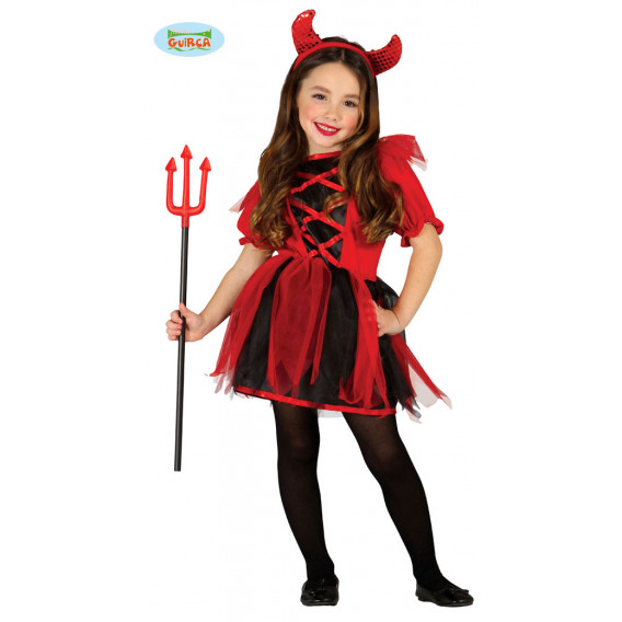 Карнавален костюм сладък дявол за момиче Fiesta Guirca 83897 