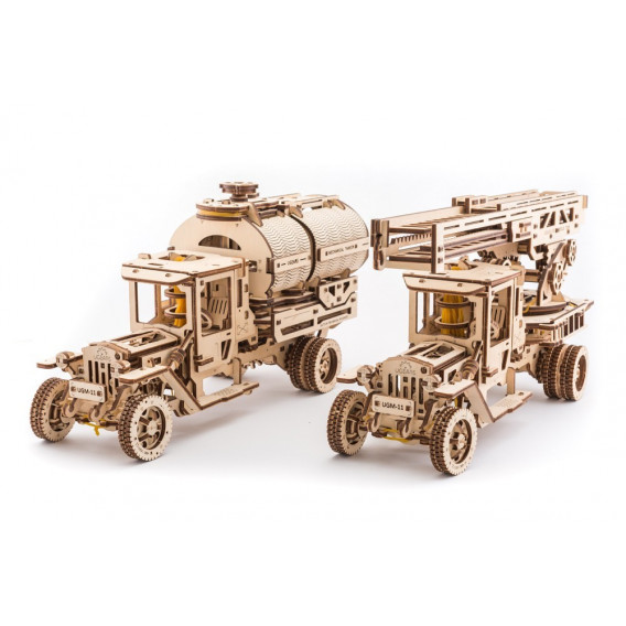 3D Механичен пъзел Комплект добавки за камион UGM-11 Ugears 83941 2