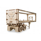 3D Механичен пъзел ремарке за камион Heavy Boy Ugears 84185 12