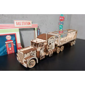 3D Механичен пъзел ремарке за камион Heavy Boy Ugears 84187 14