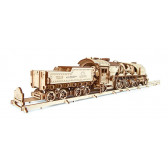 3D Механичен пъзел Влак V-Express Ugears 84273 17