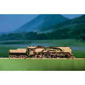 3D Механичен пъзел Влак V-Express Ugears 84293 37