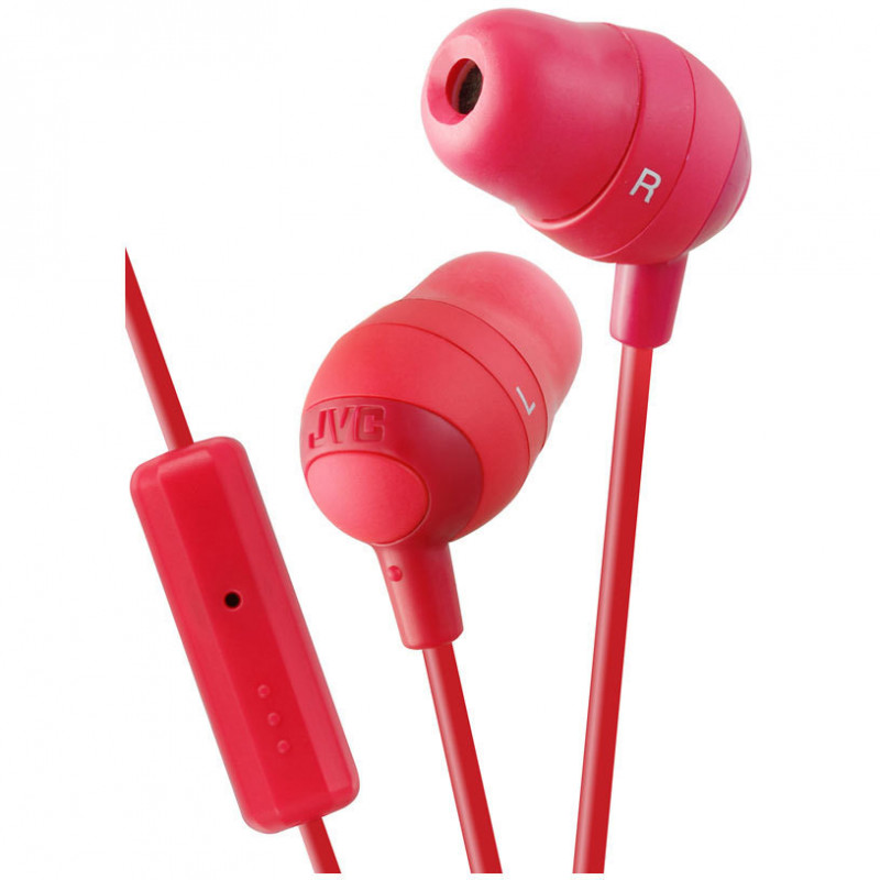 Стерео слушалки червени ha-fr37-r  8604