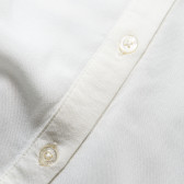 Риза с дълъг ръкав за момиче, бяла Tom Tailor 88032 4