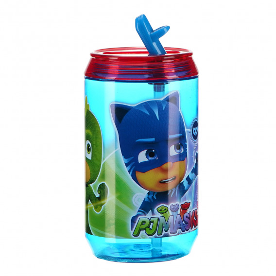 Пластмасова бутилка във формата на кен сода с картинка, Little Heroes, 410 мл PJ Masks 88264 4
